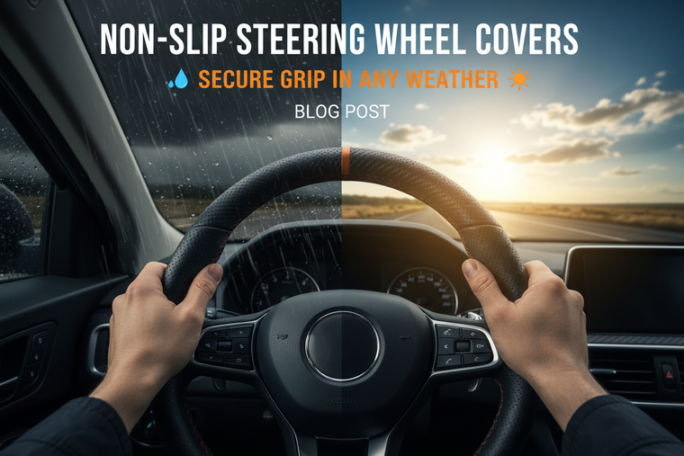 Non-Slip Steering Wheel Covers: How to Get a Secure Grip in Any Weather