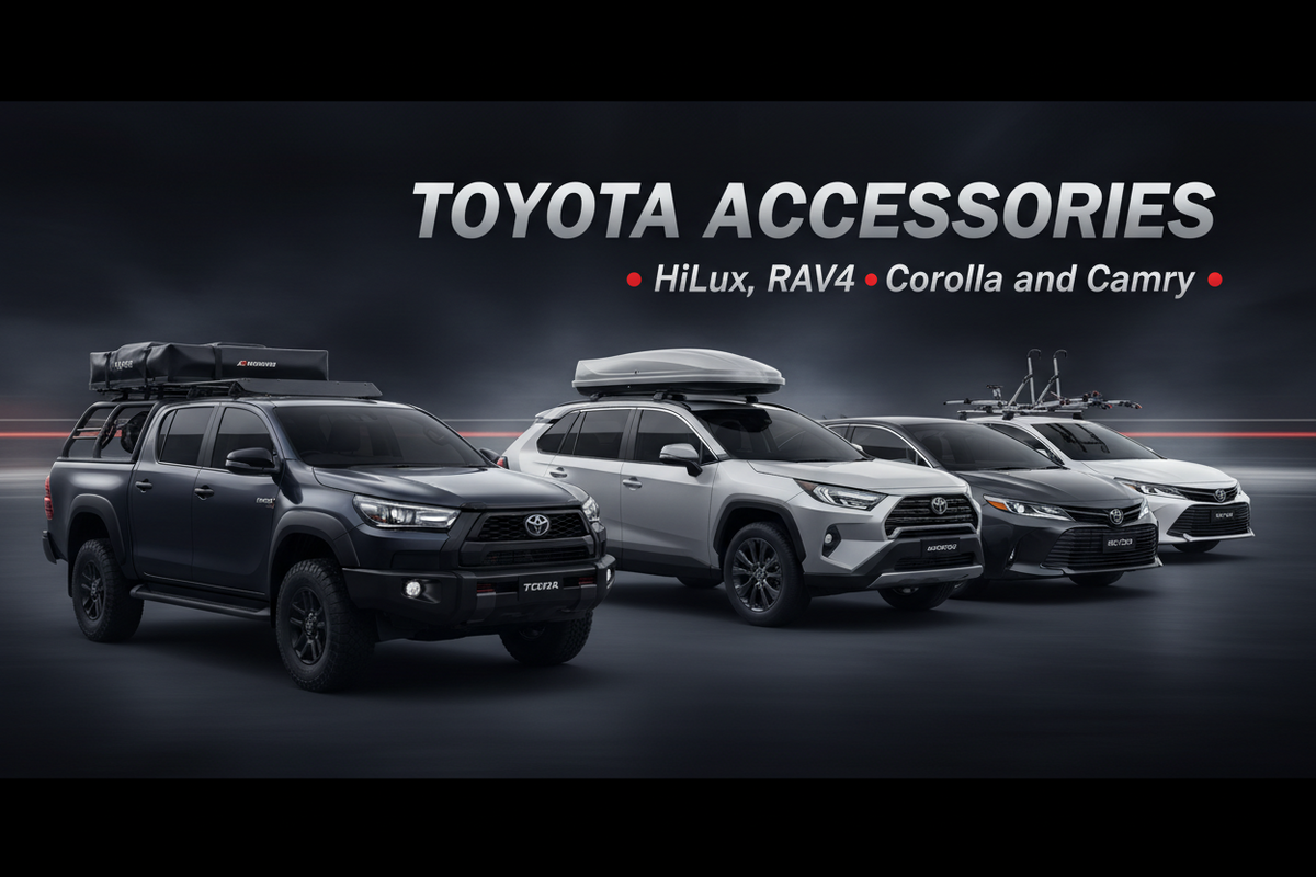 Toyota Accessories: HiLux, RAV4, Corolla and Camry