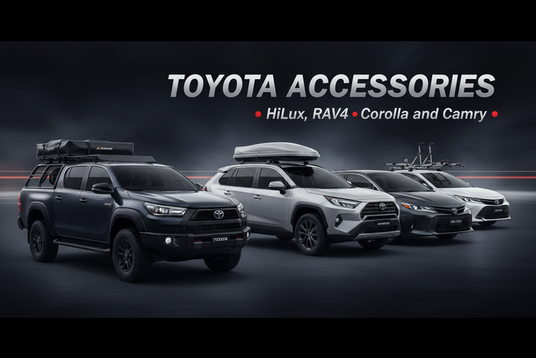 Toyota Accessories: HiLux, RAV4, Corolla and Camry