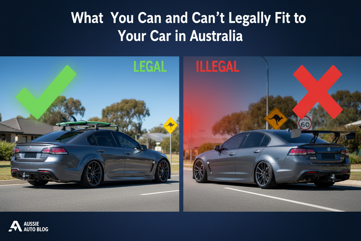 What You Can and Can't Legally Fit to Your Car in Australia