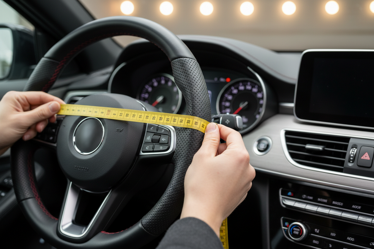 Steering Wheel Cover Sizes: How to Measure Yours Properly