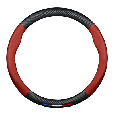 Mazda Carbon Fiber & Leather Steering Wheel Cover