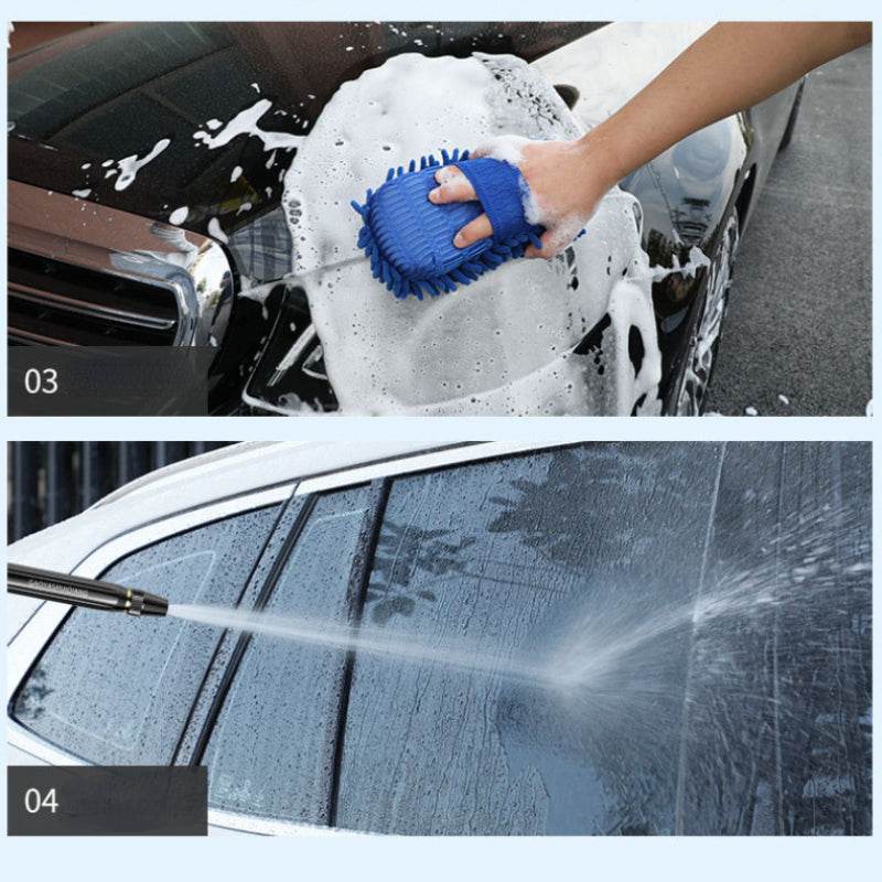 High Pressure Car Water Gun – 7-Mode Adjustable Spray Nozzle - 