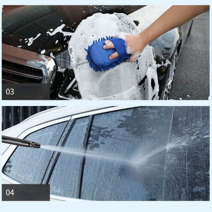 High Pressure Car Water Gun – 7-Mode Adjustable Spray Nozzle - 