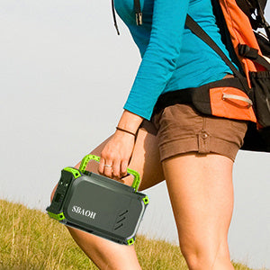 110V Camping Power Station – 148Wh 200W Solar Generator, 40000mAh Emergency Battery Backup
