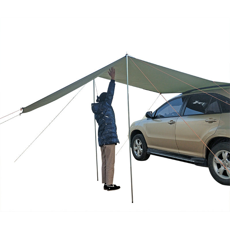 Car Side Awning – Portable Sun & Rain Shelter for Camping, SUV, 4WD