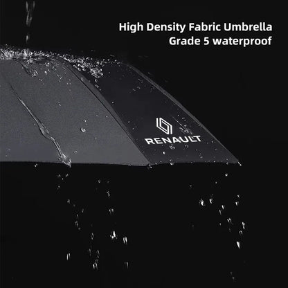 2026 Automatic Folding Car Umbrella Sunshade & Interior Stickers for Renault QM6 - 