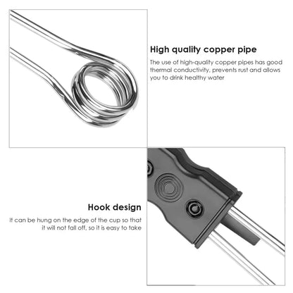 12V 24V Car Immersion Heater Electric Water Tea Coffee Warmer Portable Auto - 12V