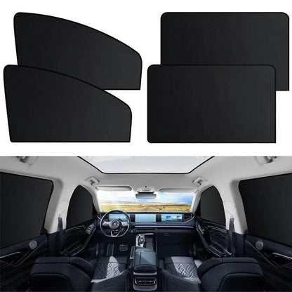 Universal Car Sunshade Set - Translucent Mesh