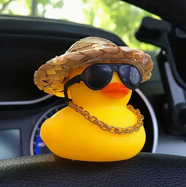Car Rubber Duck Dashboard Ornament Decoration Gift