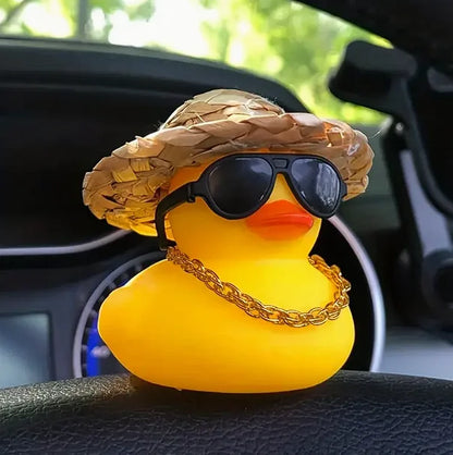 Car Rubber Duck Dashboard Ornament Decoration Gift