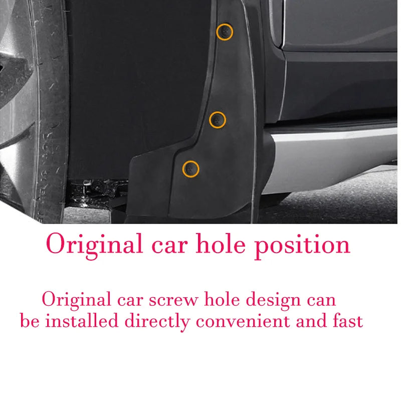 Fang Cheng Bao Leopard 8 Denza B8 Custom Fit Mud Flap Guards 2025-27