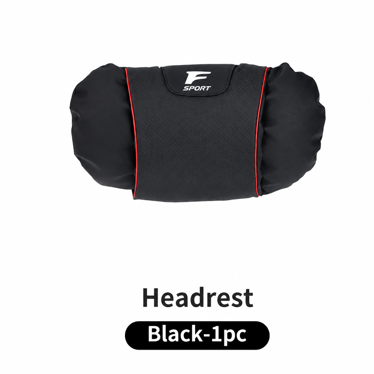 F Sport Car Seat Headrest & Lumbar Support Pillow Set