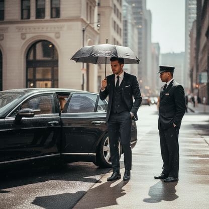 Bentley Branded Fully Automatic Umbrella