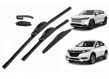 Honda Vezel Wiper Blades Set – Front & Rear (26"/18"/10")