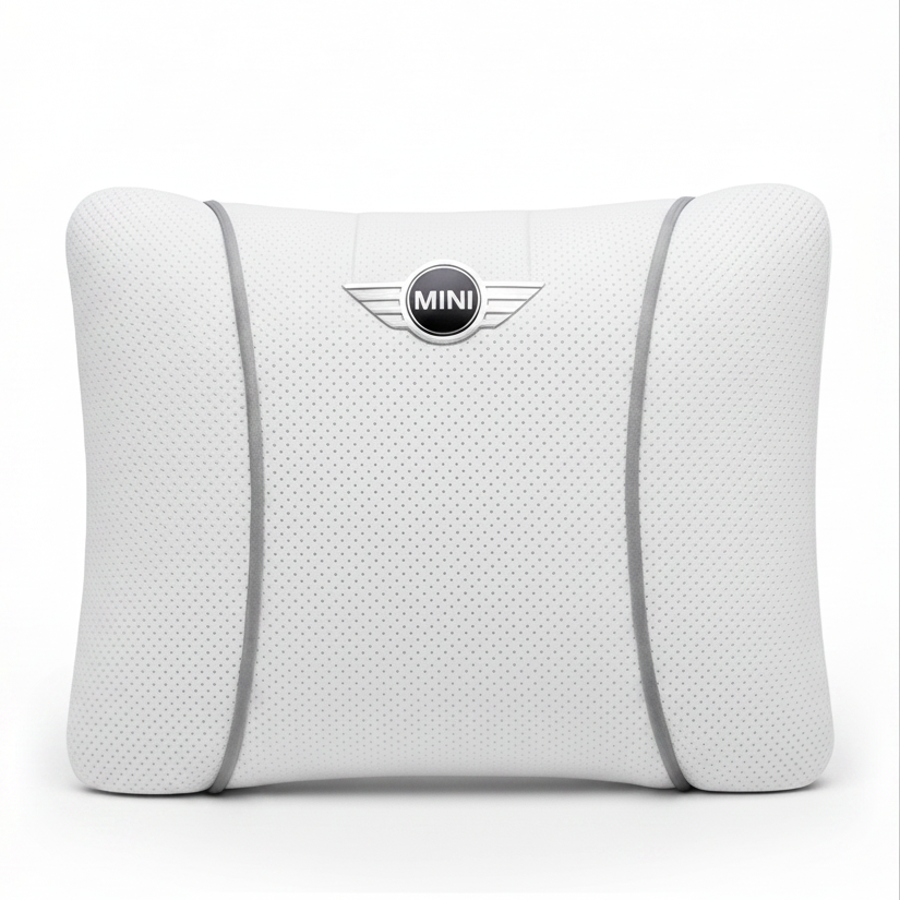 MINI Cooper Car Neck Pillow & Lumbar Support Cushion