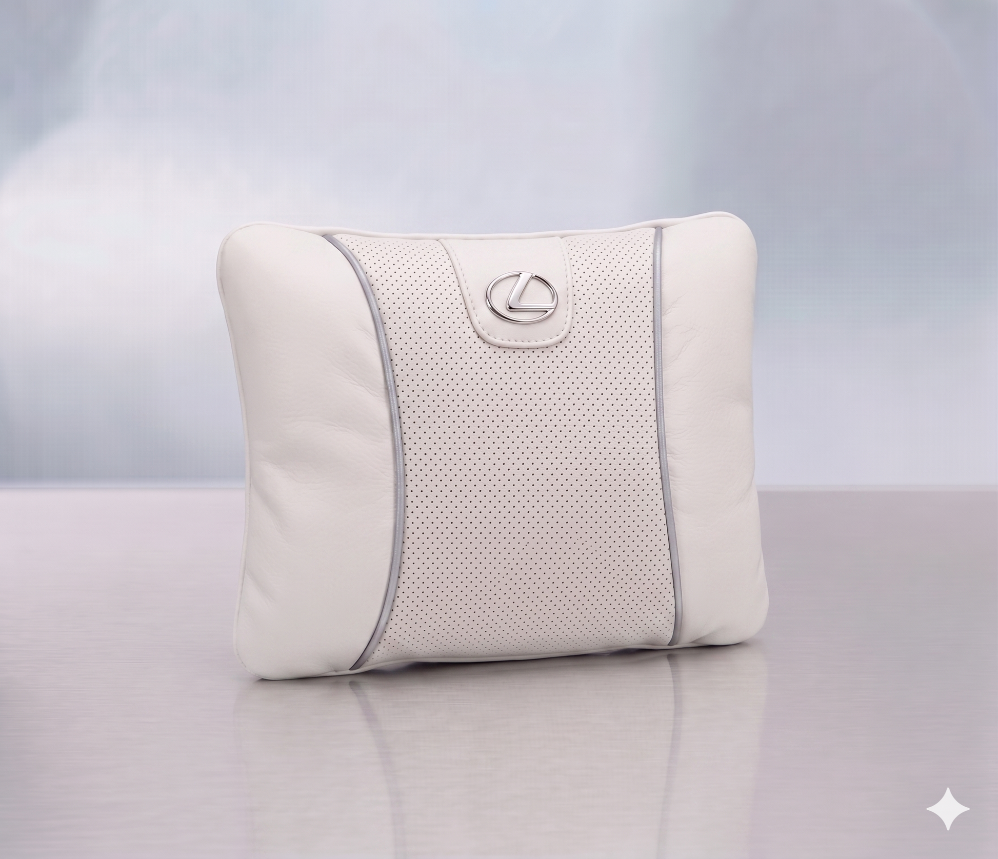 Lexus Car Neck Pillow & Lumbar Support Cushion
