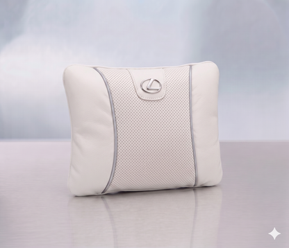 Lexus Car Neck Pillow & Lumbar Support Cushion