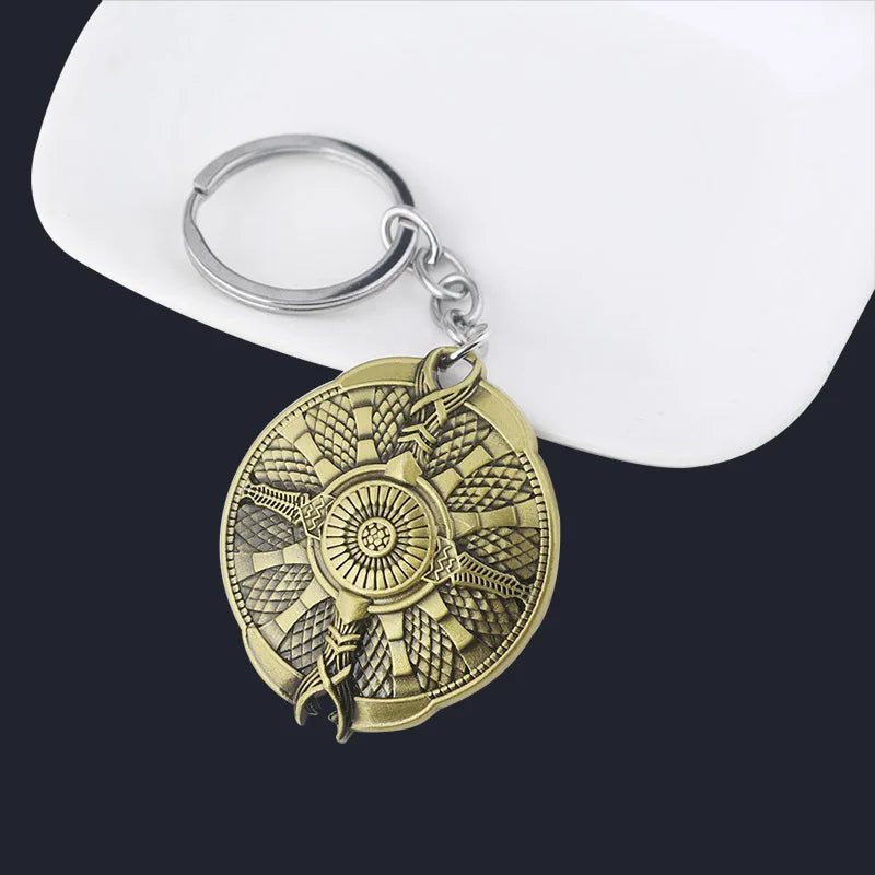 Kratos Sword Keychain - God Of War 4 Metal Pendant Keyring Accessory