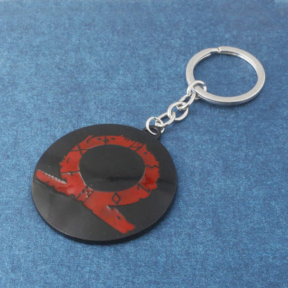 Kratos Sword Keychain - God Of War 4 Metal Pendant Keyring Accessory