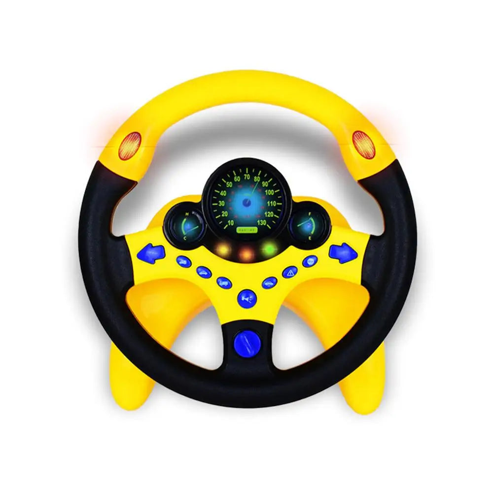 Steering Wheel Toy – Interactive Light & Sound Driving Simulation Toy