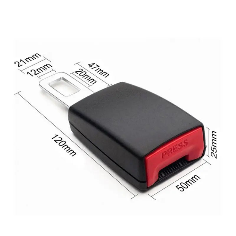 23cm Seat Belt Extender Clip Universal Adjustable Safety Buckle