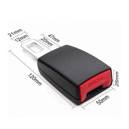 23cm Seat Belt Extender Clip Universal Adjustable Safety Buckle