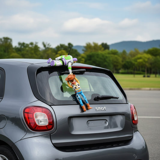 Toy Story Car Plush – Woody & Buzz Hanging Decorations