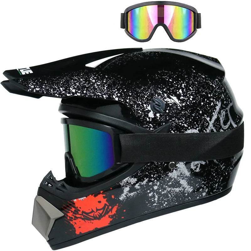 Kids Off-Road Motorcycle Helmet - 41 / L