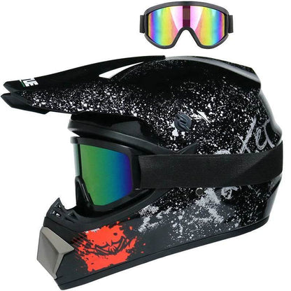 Kids Off-Road Motorcycle Helmet - 41 / L