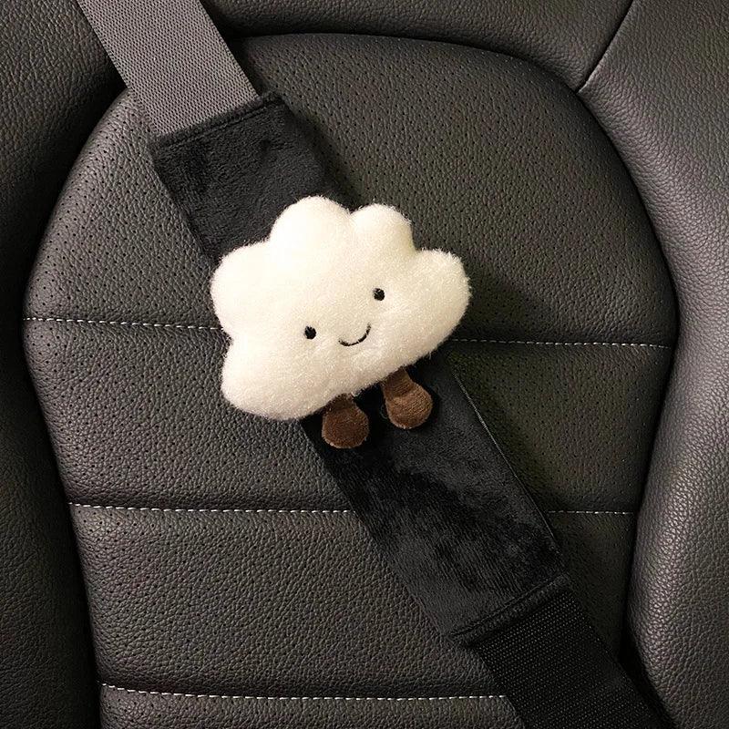 Cartoon Cloud Car Seat Belt Cover Shoulder Cushion Pad Child Safety