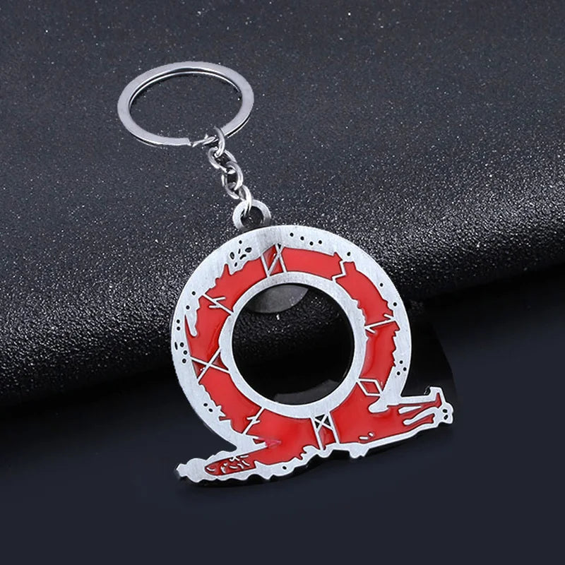Kratos Sword Keychain - God Of War 4 Metal Pendant Keyring Accessory