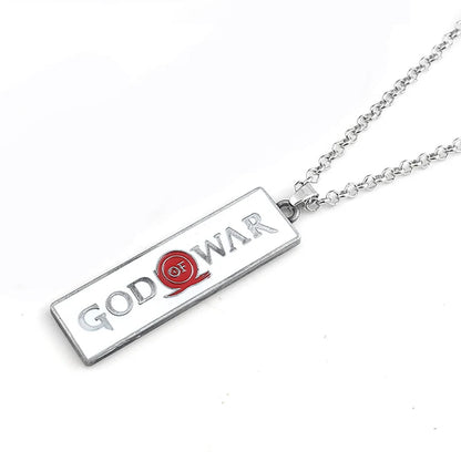 Kratos Sword Keychain - God Of War 4 Metal Pendant Keyring Accessory