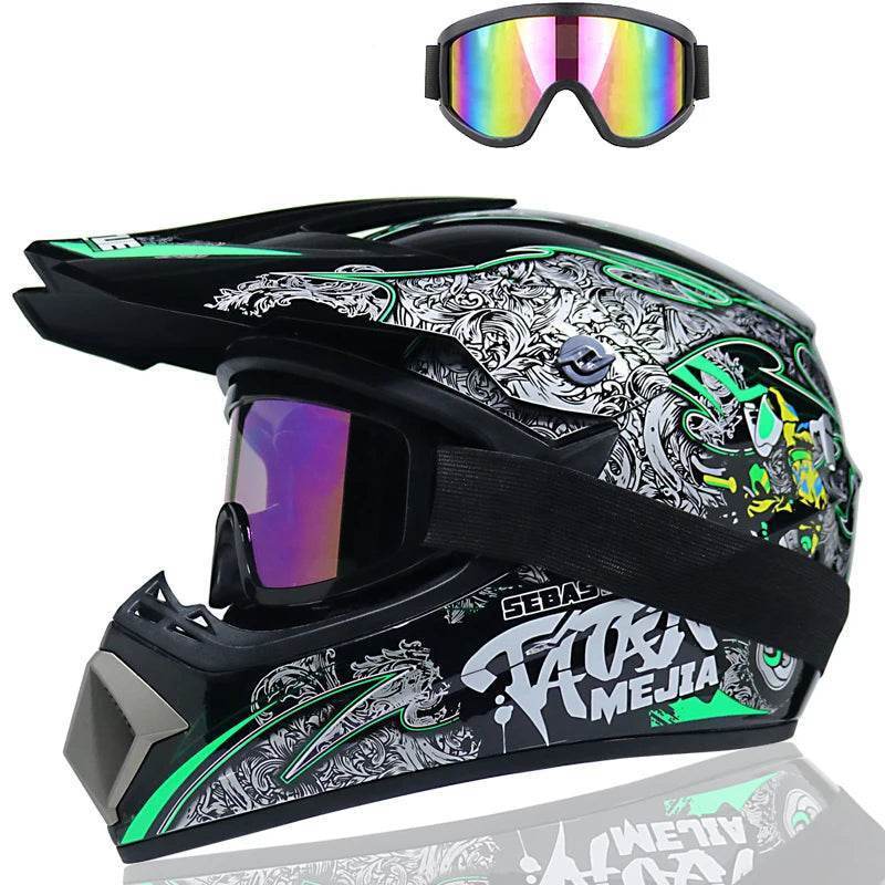 Kids Off-Road Motorcycle Helmet - 41 / L
