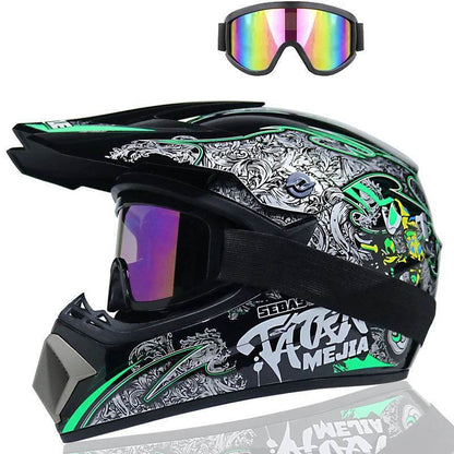 Kids Off-Road Motorcycle Helmet - 41 / L