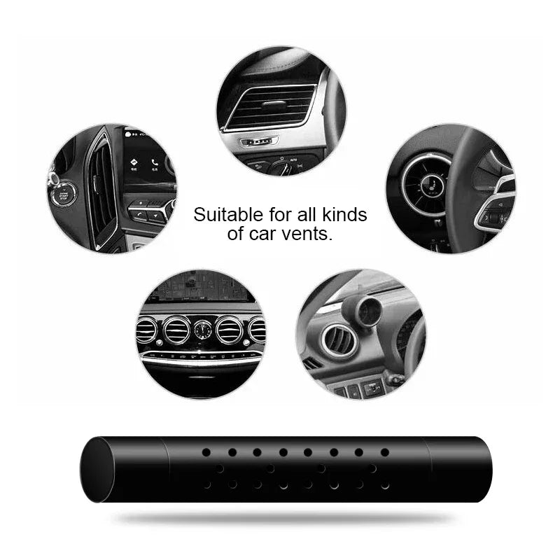 Cute Car Air Freshener Vent Clip Perfume for Girls - Black