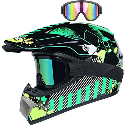Kids Off-Road Motorcycle Helmet - 41 / L
