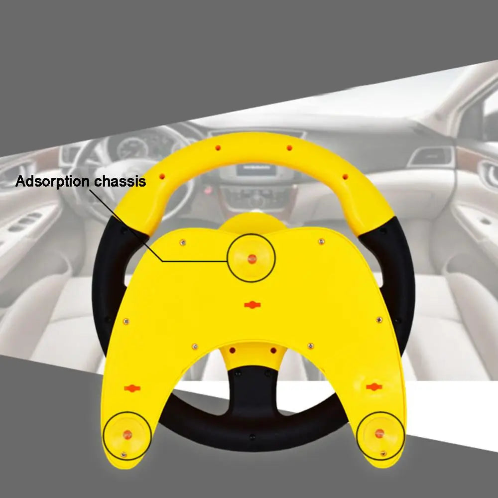 Steering Wheel Toy – Interactive Light & Sound Driving Simulation Toy