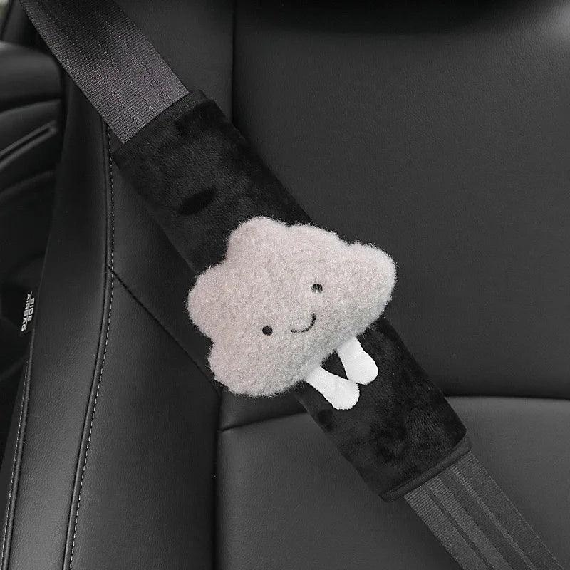 Cartoon Cloud Car Seat Belt Cover Shoulder Cushion Pad Child Safety