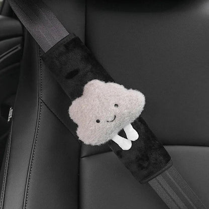 Cartoon Cloud Car Seat Belt Cover Shoulder Cushion Pad Child Safety