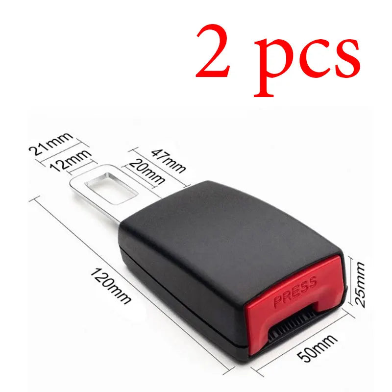 23cm Seat Belt Extender Clip Universal Adjustable Safety Buckle
