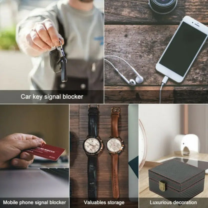 Faraday Box Car Key Signal Blocker - RFID Blocking Phone Protector