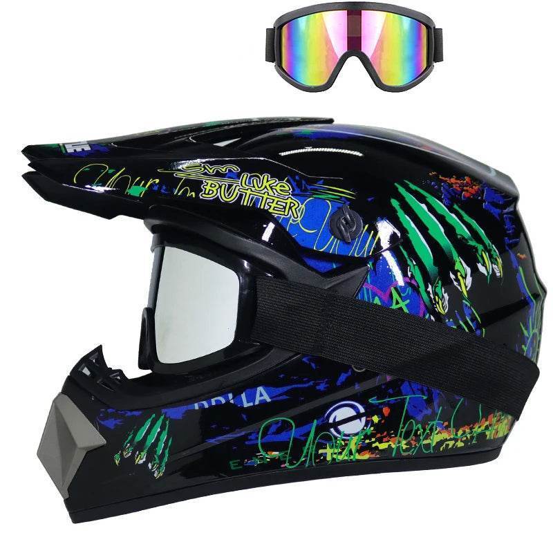 Kids Off-Road Motorcycle Helmet - 41 / L