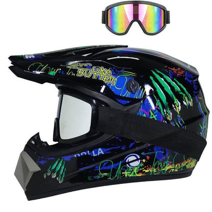 Kids Off-Road Motorcycle Helmet - 41 / L