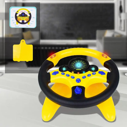 Steering Wheel Toy – Interactive Light & Sound Driving Simulation Toy