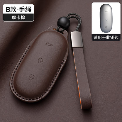 Li Auto L6 L7 L8 L9 Key Cover – Black Protective Car Key Case