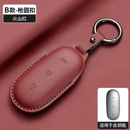 Li Auto L6 L7 L8 L9 Key Cover – Black Protective Car Key Case