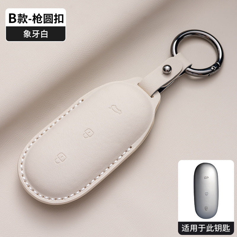 Li Auto L6 L7 L8 L9 Key Cover – Black Protective Car Key Case
