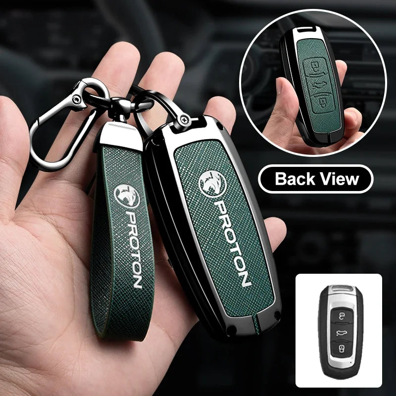 Proton Zinc Alloy Key Case - Style B green 03