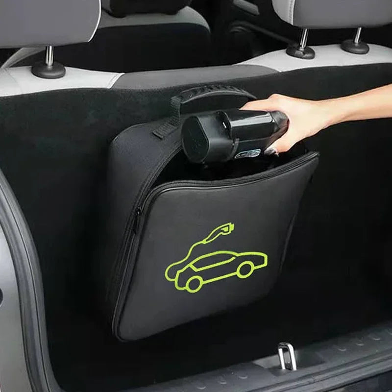 BYD Electric Vehicle Charging Cable Storage Bag Waterproof Organizer